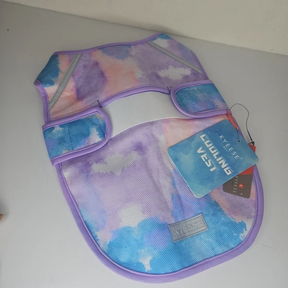 Vibrant Tie-Dye Dog Vest